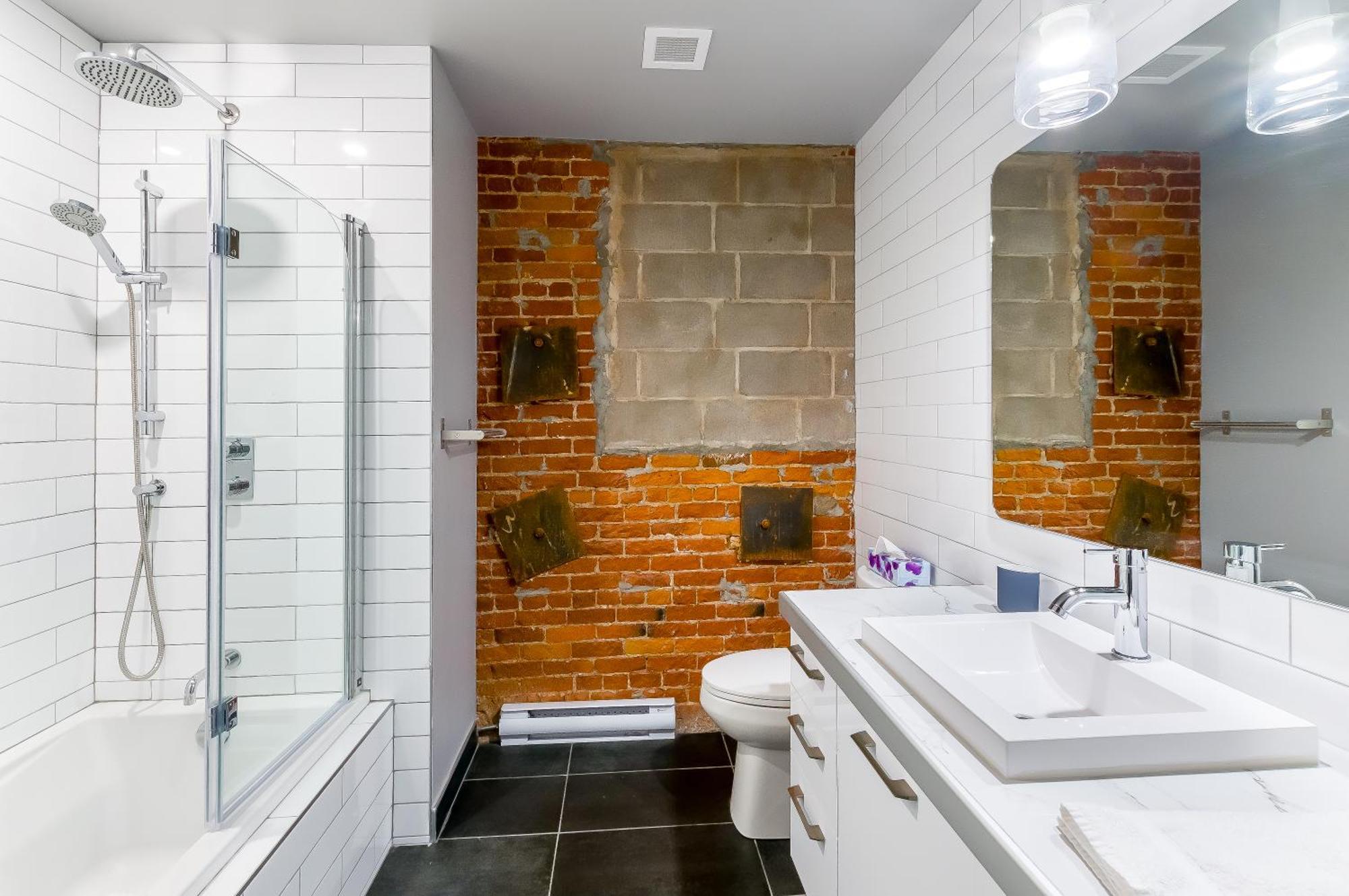 Apartmán Les Lofts Du Tresor - Par Les Lofts Vieux-Quebec Pokoj fotografie